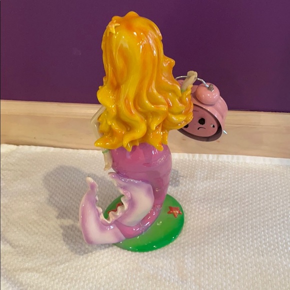 Ceramic Mermaid Alarm clock - Picture 5 of 5